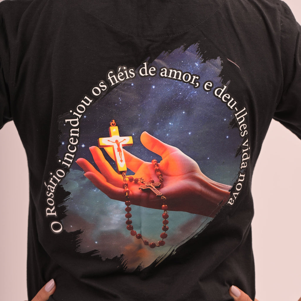Camiseta Rosário incendiou