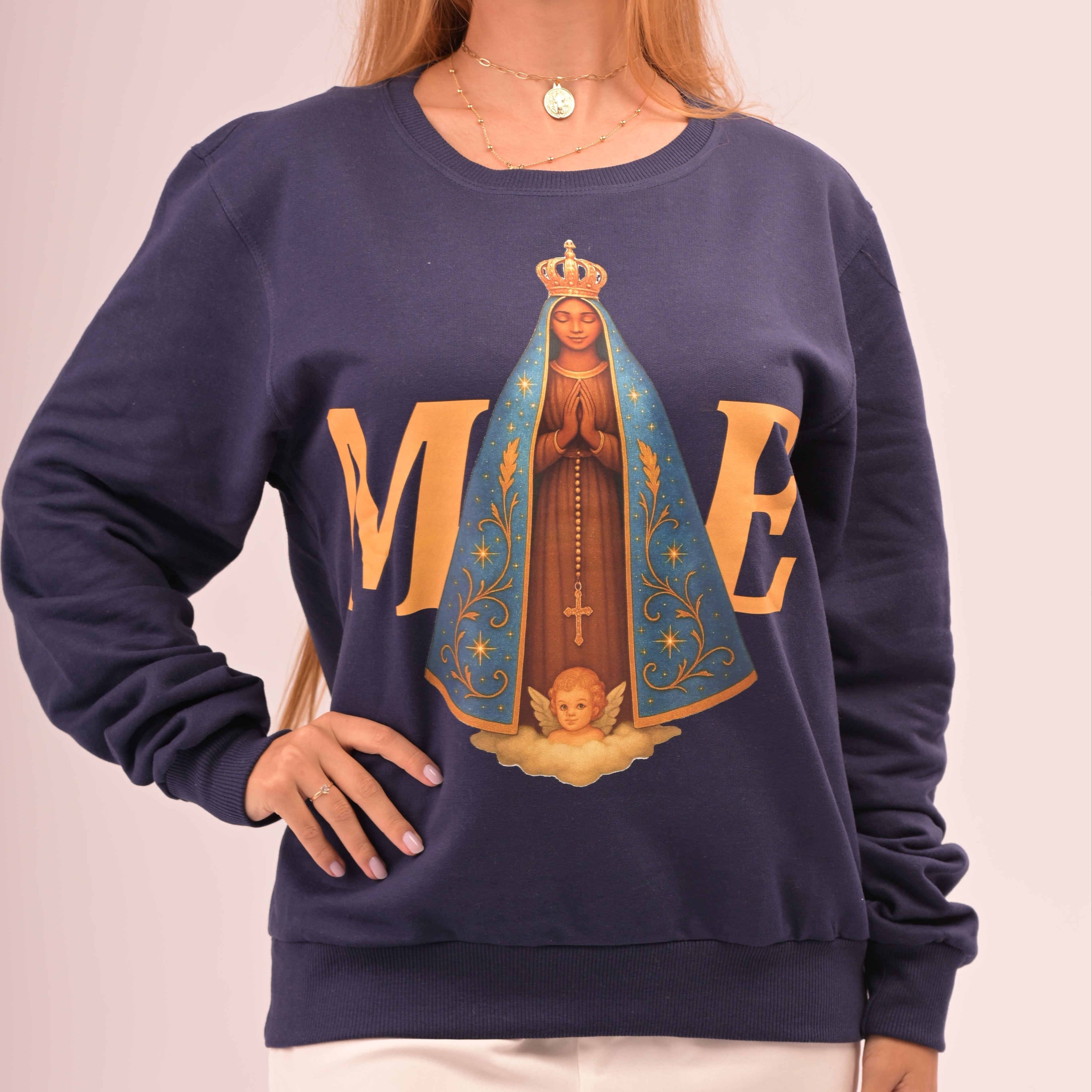 Moletom Mãe Nossa Senhora Aparecida