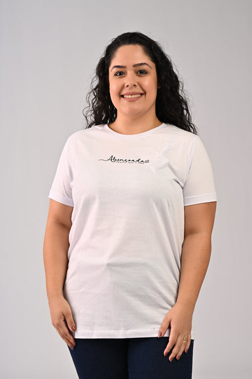 Camiseta Rosário Incendiou - Branca