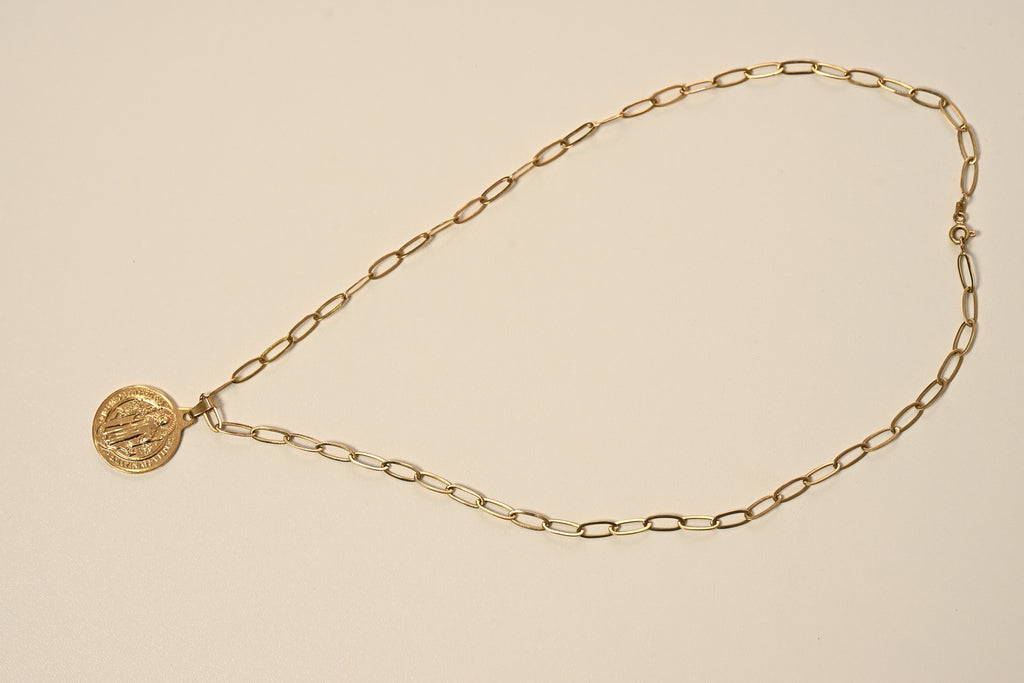 Semijoia Medalha de São Bento – Dourado