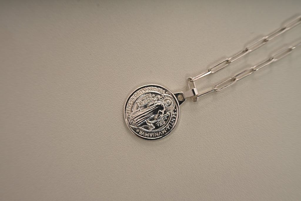 Semijoia Medalha de São Bento – Prata