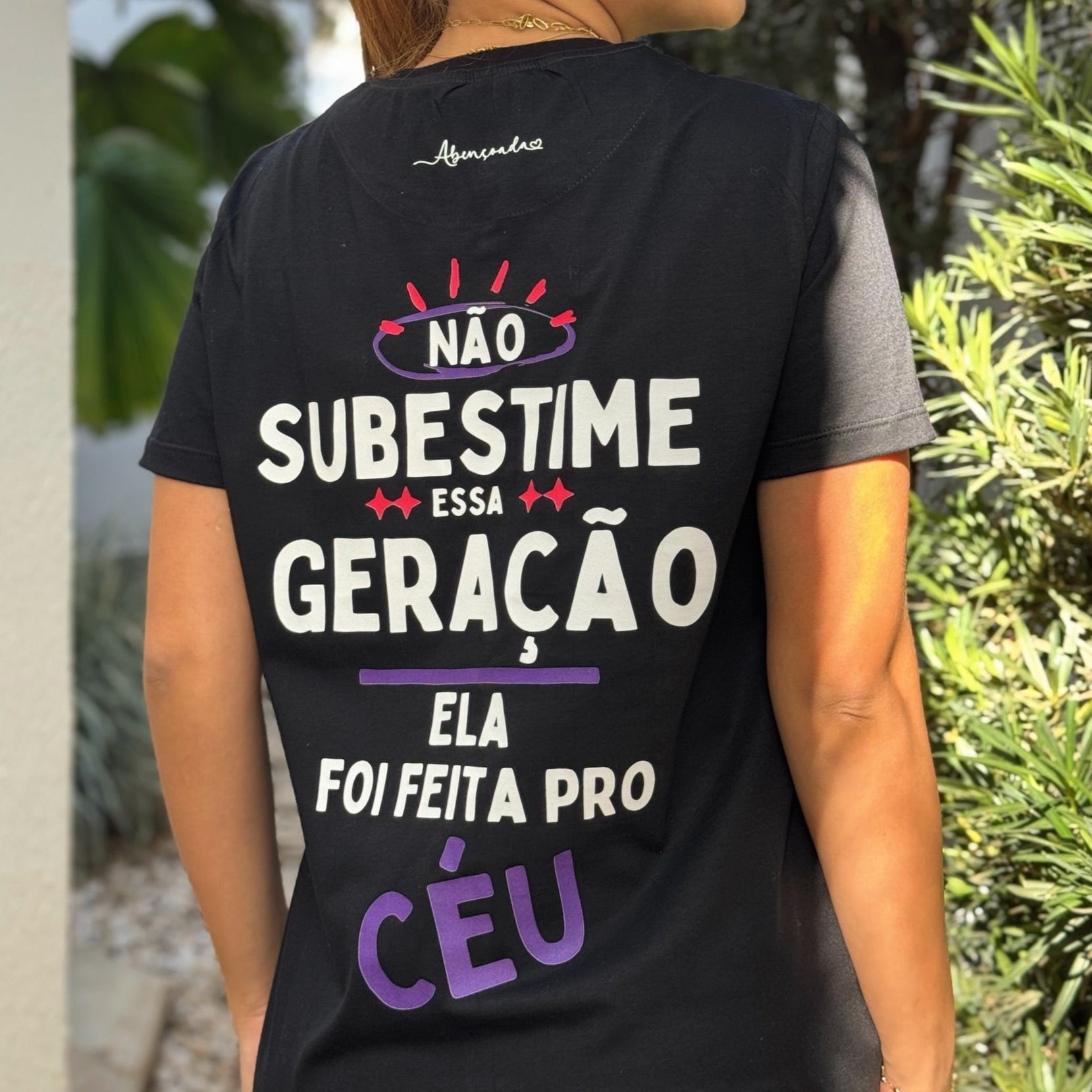 CAMISETA SOMOS A GERAÇÃO ELEITA